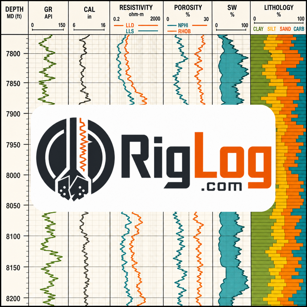 RigLog.com mudlog software